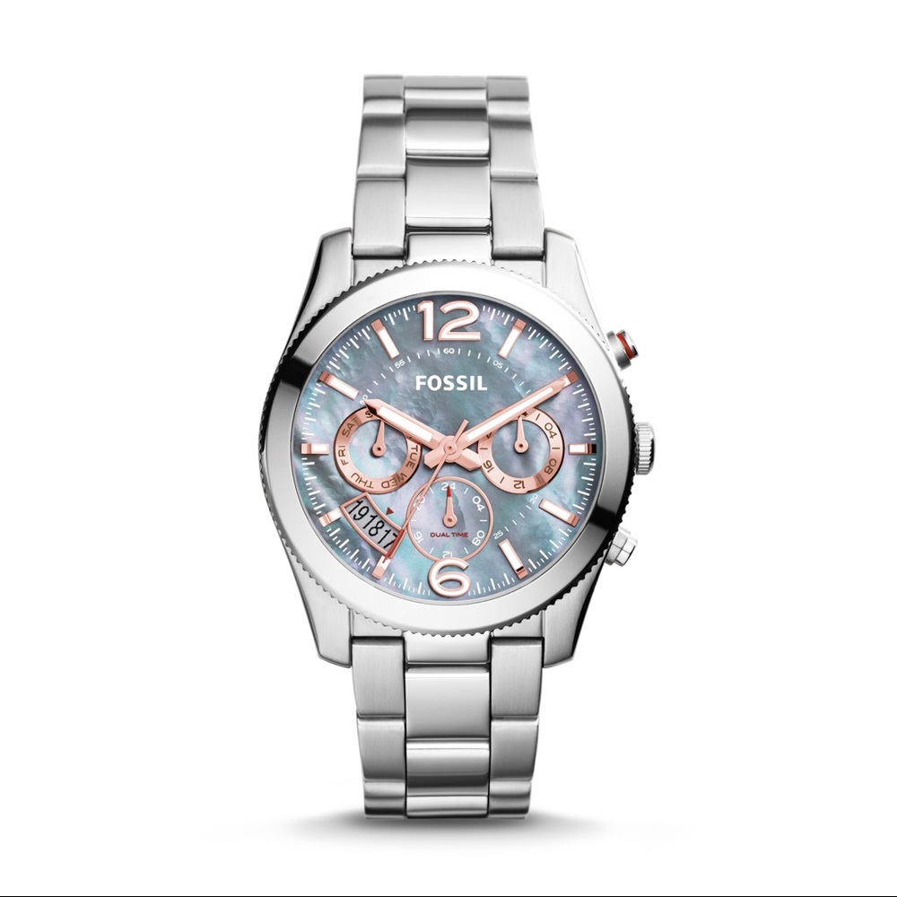Fossil Perfect Boyfriend Silver Stainless Watch
